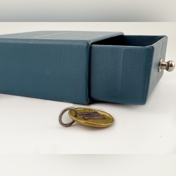 Waxing Poetic Silver & Brass Mixed Metal Letter "N" Initial Charm
Monogram - Picture 4 of 6